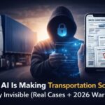 AI-powered transportation scam using fake freight documents to steal loads